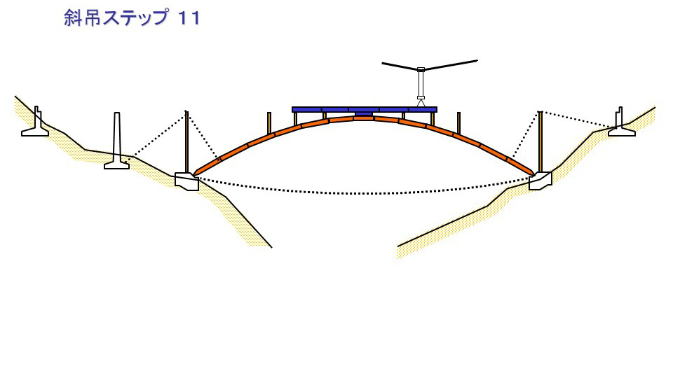 斜吊ステップ11