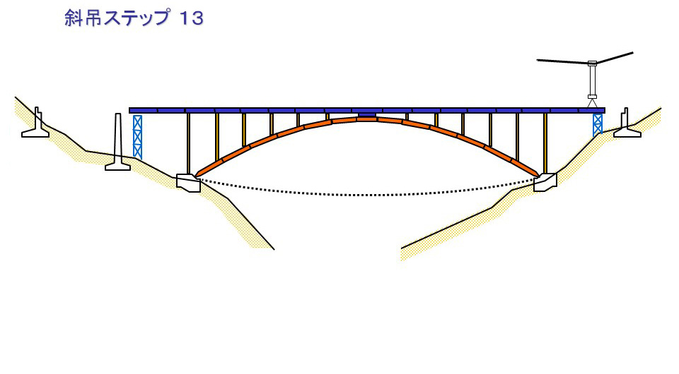 斜吊ステップ13