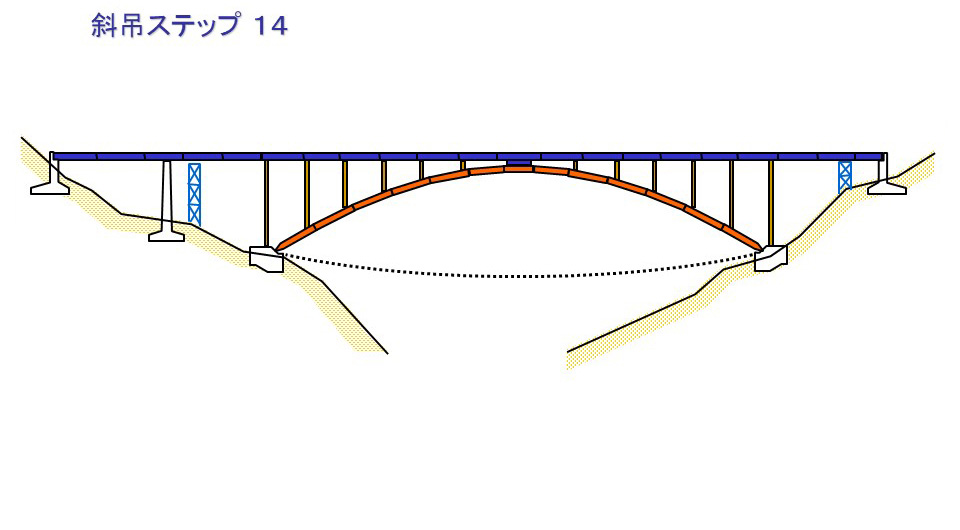 斜吊ステップ14